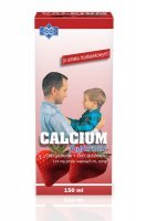 CALCIUM POLFARMEX syrop o smaku truskawkowym 150 ml