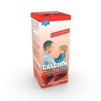 CALCIUM Syrop truskawkowy - 150 ml