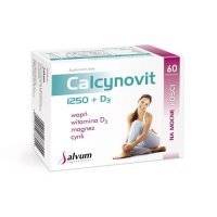 CALCYNOVIT 1250+D3 60 tabletek