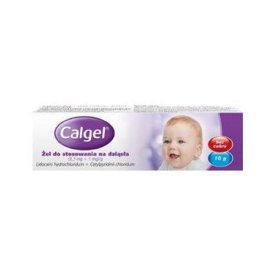 CALGEL żel na bolesne ząbkowanie - 10 g  KRÓTKA DATA 30.09.2026