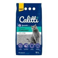 Calitti Standard Bentonitowy, mocno zbrylający, lawendowy żwirek dla kota, 10l