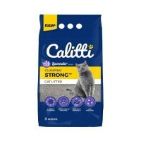 Calitti Strong Bentonitowy mocno zbrylający lawendowy żwirek dla kota, 20 l