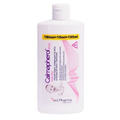 Calmapherol Baby Mleczko kojące do skóry wrażliwej dla dzieci i niemowląt, 195 ml