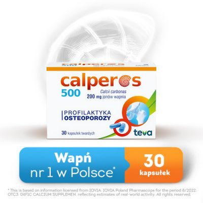 CALPEROS 500  30 kapsułek