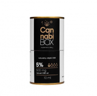 CANNABIBOX CBD  5% naturalny olejek 10 ml
