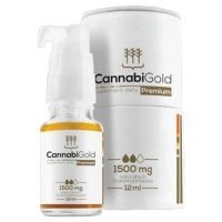 CannabiGold Premium 1500 Olej, 12 ml