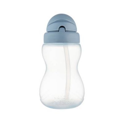 CANPOL BABIES Bidon ze składaną rurką silikonową niebieski, 270 ml 56/109