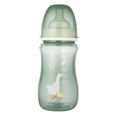 CANPOL BABIES Butelka antykolkowa EasyStart PP 240ml GOOSE 35/245