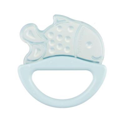 CANPOL BABIES Gryzak elastyczny z grzechotką niebieska ryba 13/107, 1szt.