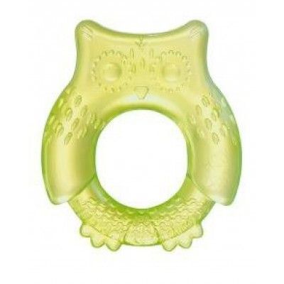 CANPOL BABIES Gryzak wodny 0m+ Zielona Sowa 74/016