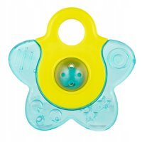 Canpol Babies Gryzak wodny z grzechotką gwiazda turkusowy, 1szt. 56/161_tur