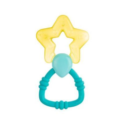 CANPOL BABIES Gryzak wodny z grzechotką MAGICZNA RÓŻDŻKA 56/152 yellow