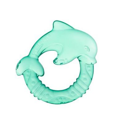 CANPOL BABIES Gryzak wodny zielony delfin 2/221