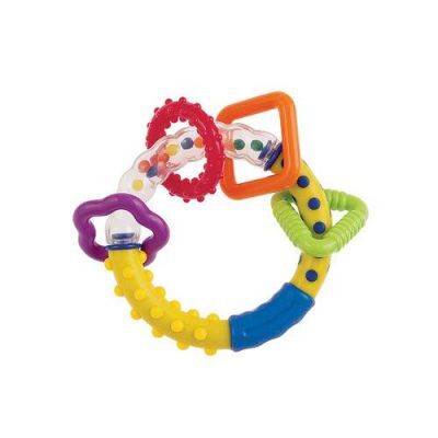 CANPOL BABIES Grzechotka kolorowe kształty, 1szt. 2/450