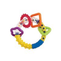 CANPOL BABIES Grzechotka kolorowe kształty, 1szt. 2/450