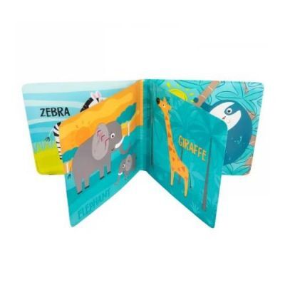 CANPOL BABIES Książeczka piszcząca miękka SAFARI 2/083