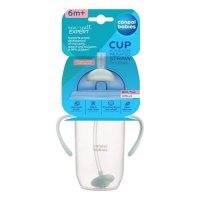 Canpol Babies Kubek niekapek z rurką i odważnikiem Zielony 56/623, 270 ml