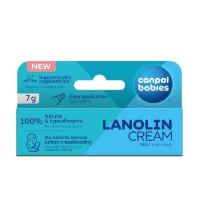 CANPOL BABIES Maść lanolinowa do brodawek sutkowych, 7g