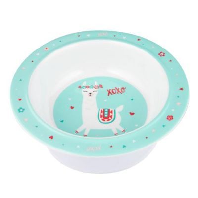 CANPOL BABIES Miska z przyssawką z melaminy 270ml EXOTIC ANIMALS turkusowa 4/519