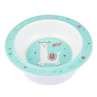 CANPOL BABIES Miska z przyssawką z melaminy 270ml EXOTIC ANIMALS turkusowa 4/519