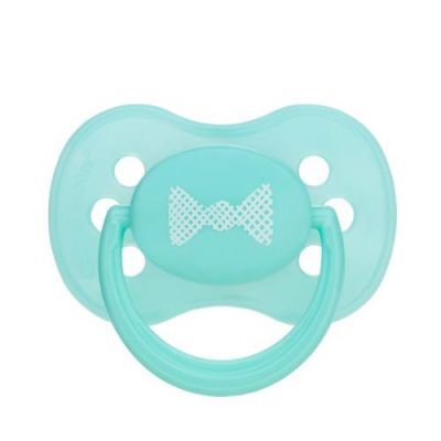 CANPOL BABIES Pastelove Smoczek silikonowy symetryczny 0-6m turkusowy 22/416