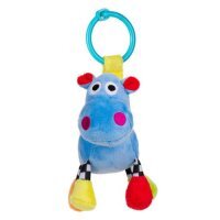 CANPOL BABIES Pluszowa grzechotka zwariowane zwierzątka niebieska 2/284