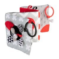 CANPOL BABIES Pluszowa kontrastowa książeczka 68/081