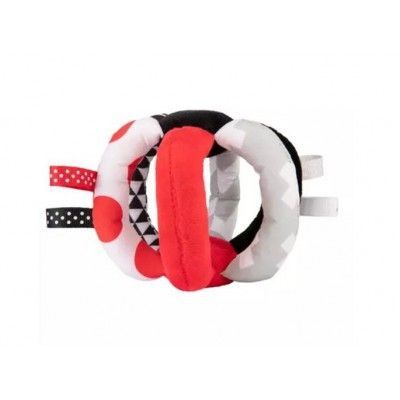 CANPOL BABIES Pluszowa piłka kontrastowa 68/082