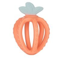 CANPOL BABIES Sensoryczny gryzak 3D silikonowy TRUSKAWKA