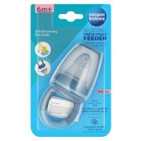 CANPOL BABIES Silikonowa siateczka do podawania pokarmów Blue