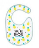 CANPOL BABIES Śliniak nieprzemakalny z frotte SO COOL ananas 15/114