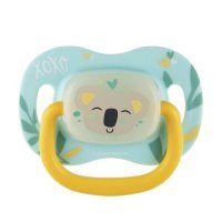 CANPOL BABIES Smoczek silikonowy symetryczny Exotic 18m+ Koala 34/922