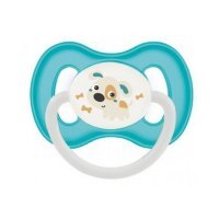 CANPOL BABIES Smoczek uspokajający 0-6m Bunny Turkusowy piesek 23/271