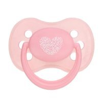 CANPOL BABIES Smoczek uspokajający 18m+ Różowy 22/418