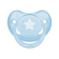 CANPOL BABIES Smoczek uspokajający 6- 18m Pastelove, Niebieski 22/420