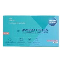 CANPOL BABIES Suche chusteczki bambusowe dla niemowląt i dzieci 1/658, 100szt.