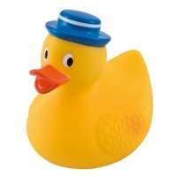CANPOL BABIES Zabawka do kąpieli piszcząca kaczka 0m+ niebieska 2/990