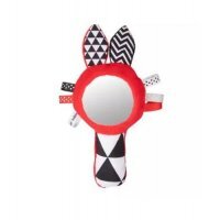 CANPOL BABIES zabawka kontrastowa, lusterko 68/080