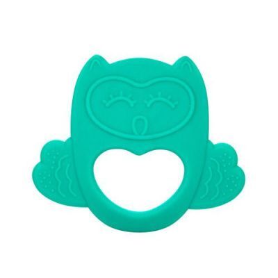 Canpol Gryzak silikonowy SOWA turkusowy 51/003