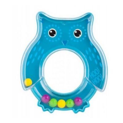 CANPOLBABIES Grzechotka SOWA Niebieska 2/187