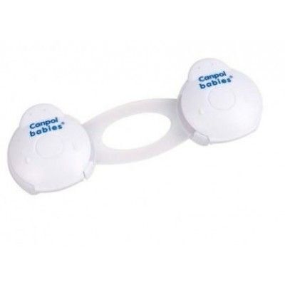 CANPOLBABIES Wielofunkcyjne zabezpieczenie krótkie BIAŁE - 2szt. 74/010