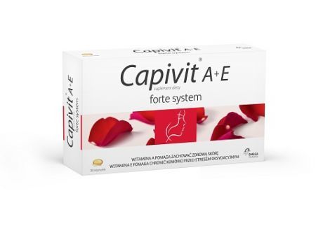CAPIVIT A+E FORTE SYSTEM zdrowa skóra 30 kapsułek