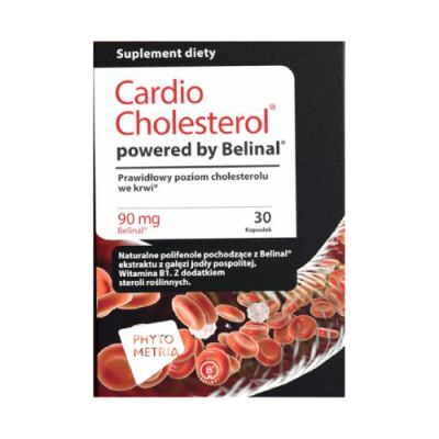 Cardio Cholesterol powered by Belinal 90mg, 30kaps.