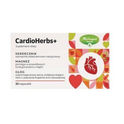 CardioHerbs+ 30 kapsułek