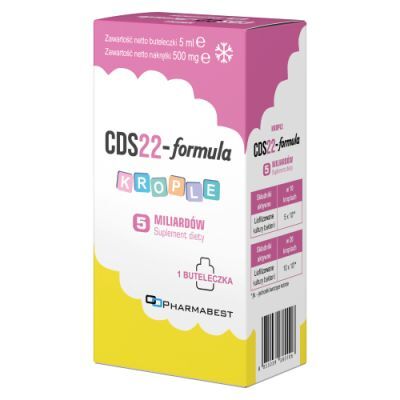 CDS22-formula Krople 5 mld liofilizowanych kultur bakterii, 5 ml (dawniej Vivomixx)