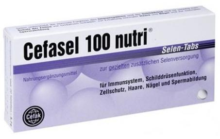 CEFASEL 100 NUTRI SELEN 60 tabletek