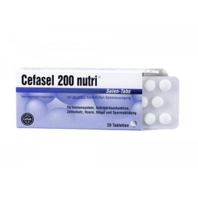 CEFASEL 200 NUTRI SELEN-Tabs 20 tabletek