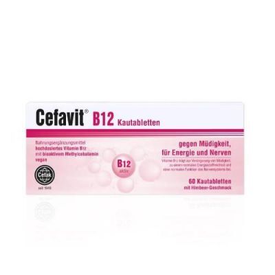 Cefavit B12, 60 tabletek do żucia