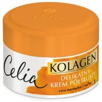 CELIA Kolagen Delikatny krem półtłusty do cery normalnej i suchej z Nagietkiem, 50ml