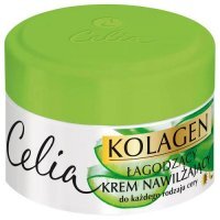 CELIA Kolagen Łagodzący krem nawilżający do twarzy z Aloesem, 50ml